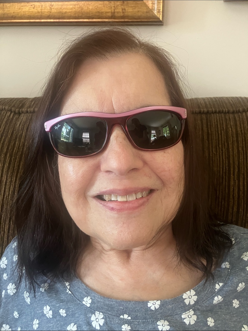 Ray-Ban Women's Pink and Black Sunglasses